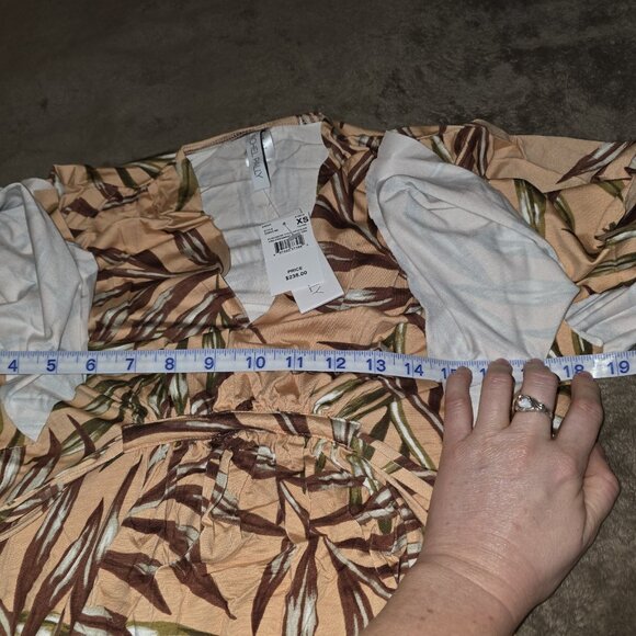 Rachel Pally Palm Print Caftan Maxi Dress XS NWT Modal Maternity Resort - Picture 15 of 16